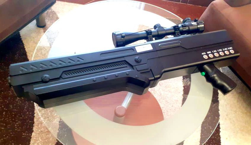 Еще одно анти-дроновое ружье бойцам СВО.