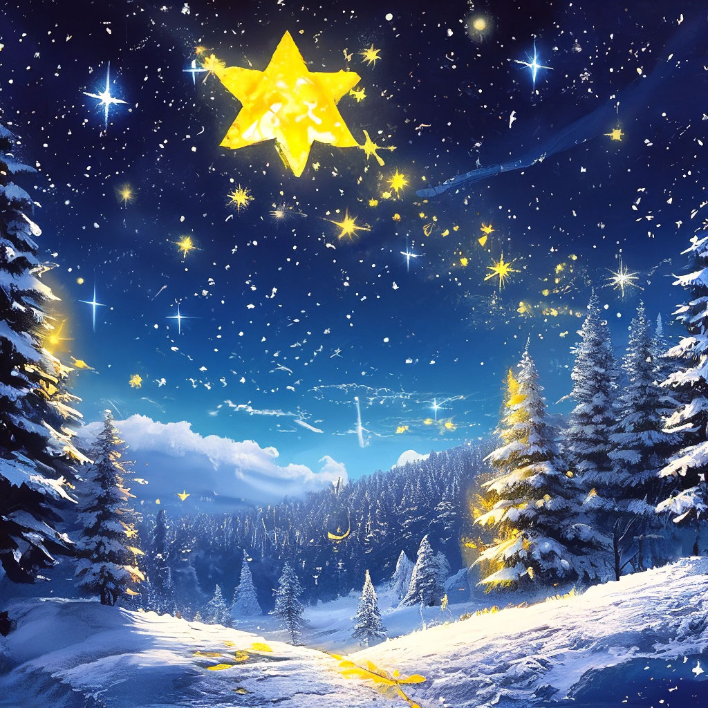 Подвели итоги новогоднего конкурса детского рисунка "Звездная сказка"