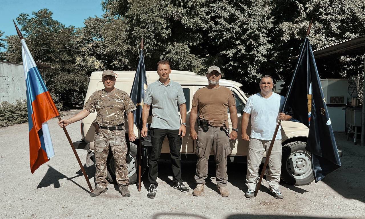 Доставлен очередной груз батальону «Алания».