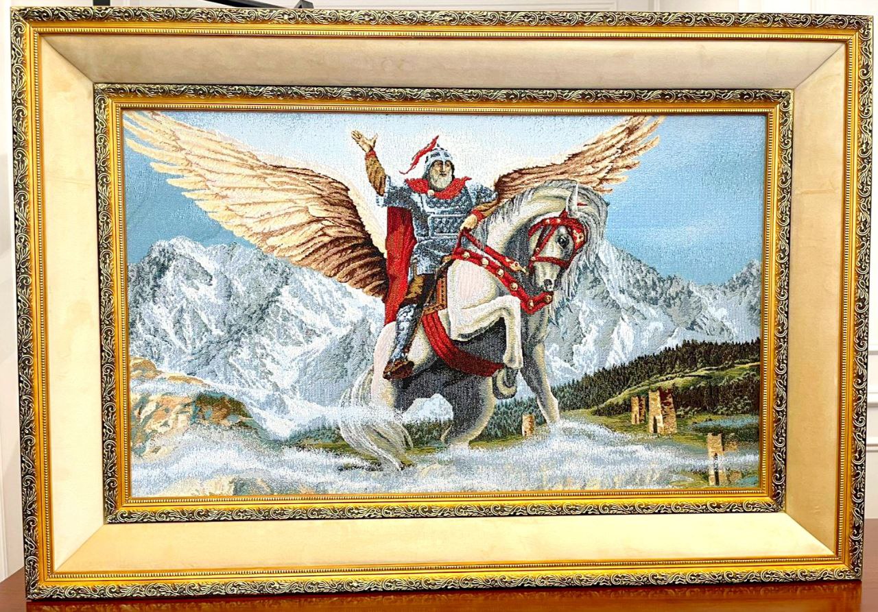 Подарок профсоюзу от командира батальона "Алания".