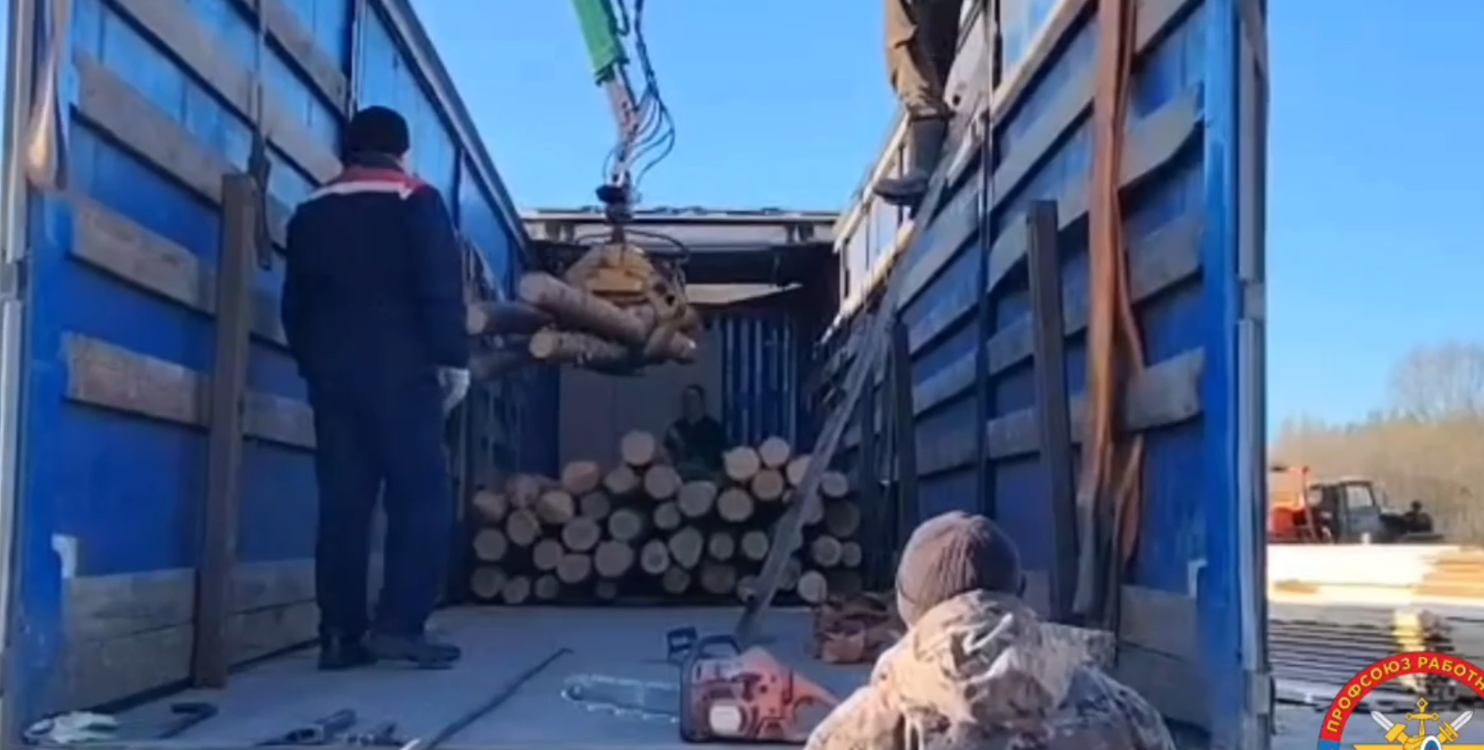 Третья партия строительного леса доставлена в зону СВО