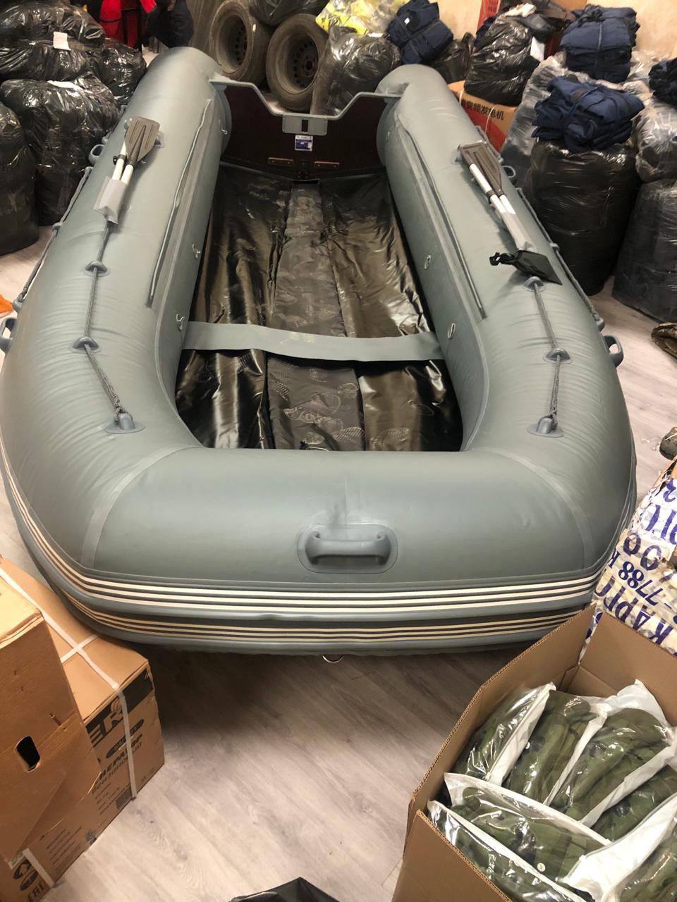 Новые резиновые лодки для фронта