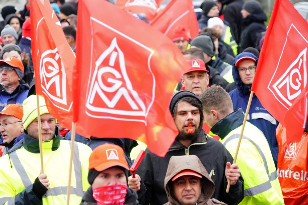 Забастовки в Германии