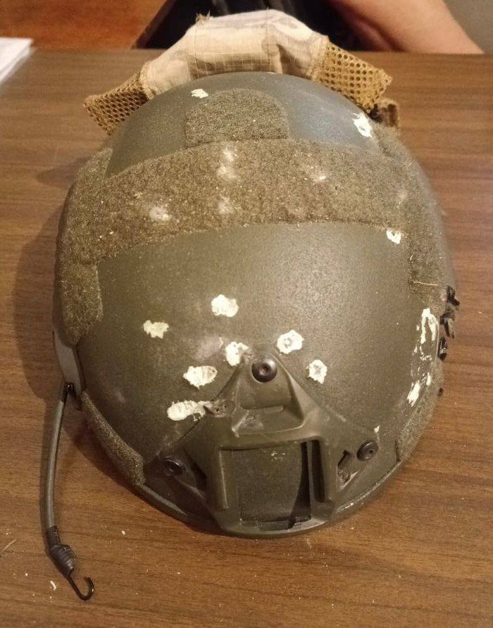 Шлем от Профсоюза спас жизнь