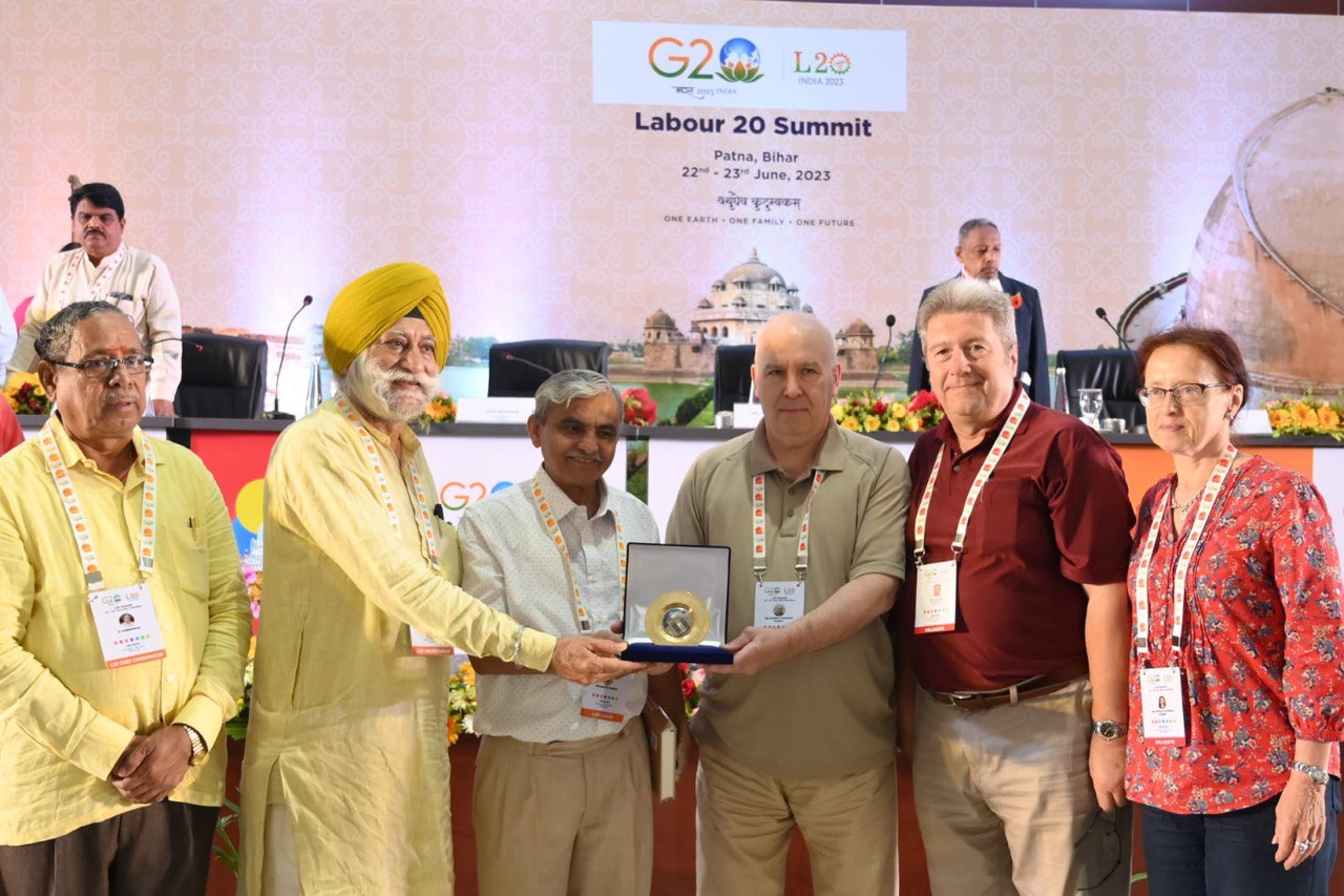 ФНПР на саммите профсоюзов L20 в Индии.