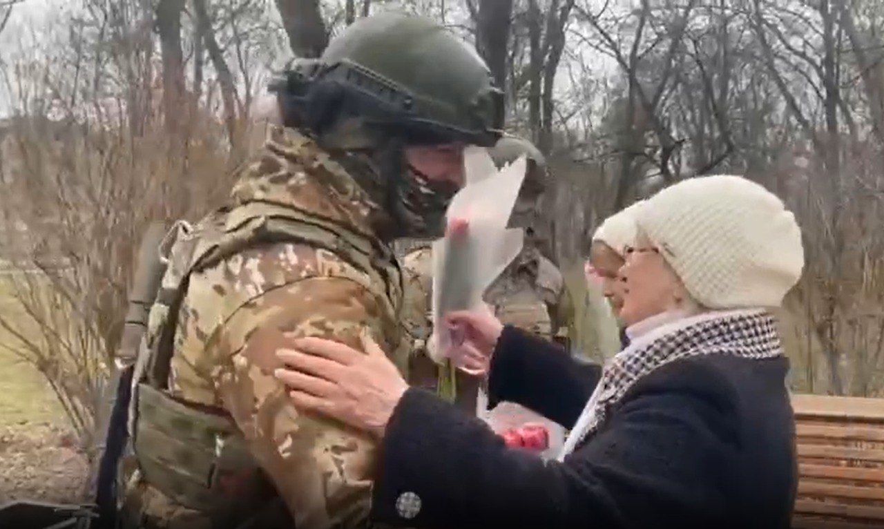 Поздравление с 8 марта от диверсионно-разведывательного отряда "Алания"