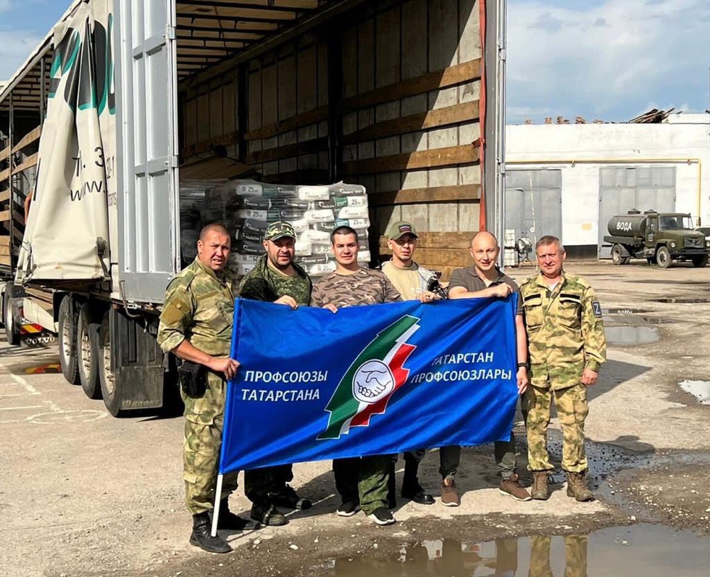 Работники транспортной безопасности доставили в Лисичанск гуманитарную помощь