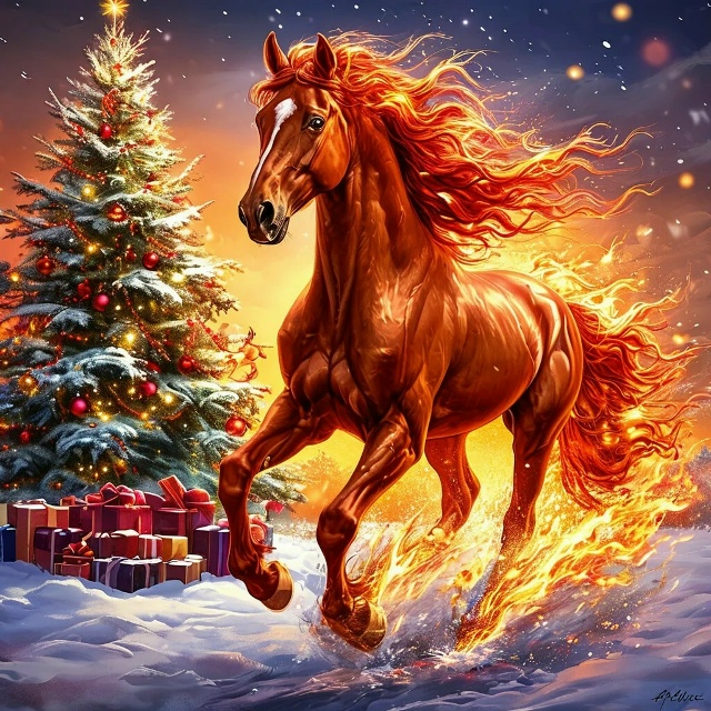 С наступающим Новым Годом!