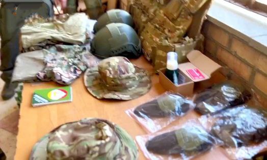 Очередной груз для батальона "Алания"